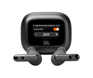Live Beam 3 avec réduction de bruit - Ecouteurs sans fil Bluetooth JBL, Noir