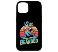 Live Bearded! Dragon Barbu Portant des Lunettes de Soleil Coque pour iPhone 13