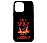Live Bold Live Spicy Keep it Spicy Keep it Serrano Spice Coque pour iPhone 13 Pro Max