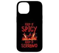Live Bold Live Spicy Keep it Spicy Keep it Serrano Spice Coque pour iPhone 14