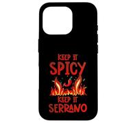 Live Bold Live Spicy Keep it Spicy Keep it Serrano Spice Coque pour iPhone 16 Pro