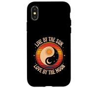Live by The Sun Love by The Moon Coque pour iPhone X/XS