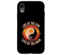 Live by The Sun Love by The Moon Coque pour iPhone XR