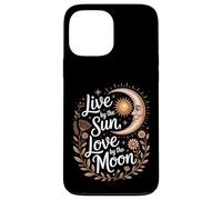 Live by The Sun Love by The Moon Mystic Celestial Boho Coque pour iPhone 13 Pro Max