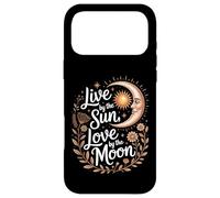 Live by The Sun Love by The Moon Mystic Celestial Boho Coque pour iPhone 17 Pro Max