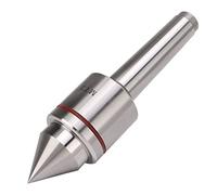 Live Center MT3 | 60 Degree High Carbon Steel Lathe Tool | 0.005 Accuracy for CNC & High Speed Lathes | Triple Bearing Design with Protective Barrier