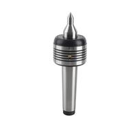 Live Center MT4 | 60° High Carbon Steel Lathe Tool | 0.005 Accuracy for CNC & High Speed Lathes | Particle/Water Tight Bearings