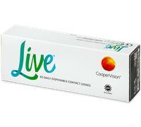Live Daily Disposable (30 lentilles) Puissance: -4.50, BC: 8.60, Diamètre: 14.00 -4.50