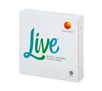 Live Daily Disposable (90 lentilles) Puissance: +3.25, BC: 8.60, Diamètre: 14.00 +3.25