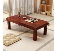 Live Edge Table en bois massif - Table de cérémonie du thé matat unique et table de salon, design rustique pour décoration d'intérieur, polyvalente, finition naturelle, construction robuste