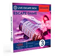 Live Escape Box - Coffret Cadeau Escape Game 3 Joueurs en Semaine