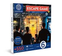 Live Escape Box - Coffret Cadeau Escape Game 5 ou 6 Joueurs