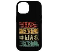Live Fast Drive Fast Tuning Auto Tuning Tuning Sprüche Coque pour iPhone 14