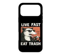 Live Fast Eat Trash Coque pour iPhone 17 Pro Max