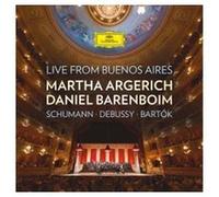 ARGERICH MARTHA (piano) - Live from Buenos Aires (Schumann/Debussy/Barktok)