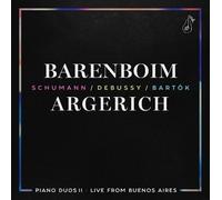 Live from Buenos Aires (Schumann; Debussy; Barktok) by Argerich/Barenboim NEUF
