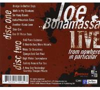 Live: From Nowhere in Particular by BONAMASSA,JOE [Audio CD] NEUF