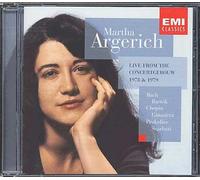 Live From The Concertgebouw 1978 & 1979 : Bach, Chopin, Bartok, Ginastera, Prokofiev,