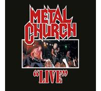 Metal Church – Live Galaxy – Vinyle LP couleur rouge et blanc – Integral