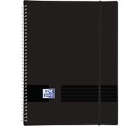 Live & Go A4 Plastic Folder With 30 Clear Pockets-Black