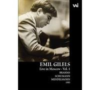 Emil Gilels – Live à Moscou, Volume 1 – Brahms/Schumann/Mendelssohn – DVD (1983)