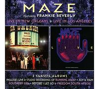 Live In New Orleans / Live In Los Angeles Maze (Interprète), Frankie Beverly (Interprète) https://www.fnac.com/a9411386/Maze-Live-in-New-Orleans-Live-in-Los-Angeles-CD-album?oref=de8db17e-f731-5512-2cc6-6767ecd94a49