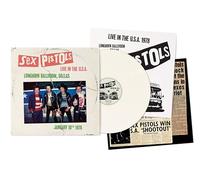 Sex Pistols – Live in the U.S.A. 1978: Dallas – Vinyle blanc – Édition limitée