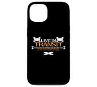 Live in Transit - Typographie Urbaine et Streetwear Coque pour iPhone 13