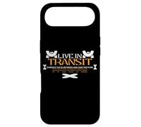 Live in Transit - Typographie Urbaine et Streetwear Coque pour iPhone Air
