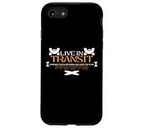 Live in Transit - Typographie Urbaine et Streetwear Coque pour iPhone SE (2020) / 7/8