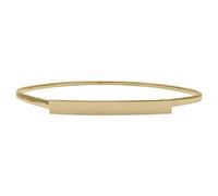 Live It Style It Chaîne de taille élastique en métal en forme de feuille pour femme Doré/argenté - Or - Taille Unique