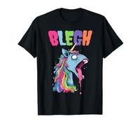 Live Laugh Blegh Bleghssed Heavy Metal Metalcore Licorne T-Shirt