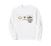 Live, Laugh, Lay Down Suppressive Fire, Humour Militaire Drôle Sweatshirt