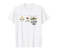 Live, Laugh, Lay Down Suppressive Fire, Humour Militaire Drôle T-Shirt