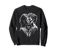 Live Laugh Lesbian Pride Month LGBTQ Embrasser Couple Sweatshirt