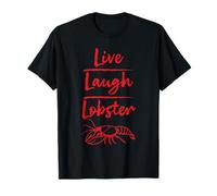 Live Laugh Lobster Lobstah Lover New England Wicked T-Shirt