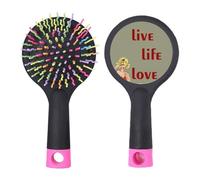 Live Life Love Art Deco Fashion Salon de coiffure démêlant Base coussin