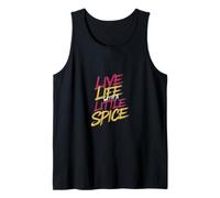 Live Life With A Little Spice Chef Culinary Passion ------ Débardeur