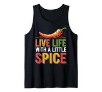 Live Life with A Little Spice Chef Passion Culinaire Débardeur