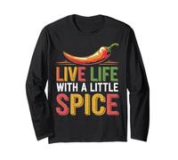 Live Life with A Little Spice Chef Passion Culinaire Manche Longue