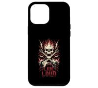 Live Loud Rock and Roll Guitare Vintage Rock Music Coque pour iPhone 12 Pro Max