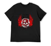Live & Louder 2018 Punk Style The Dead Daisies Skull O-Neck 100% Cotton Short Sleeve Unisex T-Shirt L