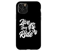 Live Love and Ride Horses Riding Rider Horses, propriétaire de Chevaux, Ranch Coque pour iPhone 11 Pro