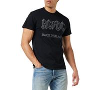 Live Nation - T-shirt Homme Ac/Dc - Back In Black - Noir - Noir - XX-Large