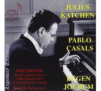 Live Performances de Beethoven et Bach / Julius Katchen
