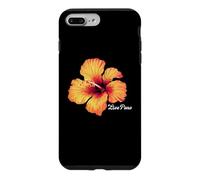Live Pono Hibiscus Hawaï équilibre Nature Harmonie Aloha Ohana Coque pour iPhone 7 Plus/8 Plus
