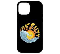 Live Salty, Sand Sun Beach Casual Beachwear Coque pour iPhone 12 Mini