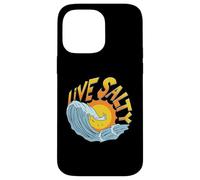 Live Salty, Sand Sun Beach Casual Beachwear Coque pour iPhone 14 Pro Max