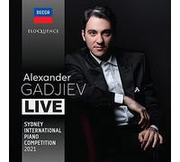 Alexander Gadjiev – Live Sidney International Piano Competition 2021 – CD – 2021