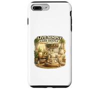Live Simply Care Design de Style de Vie profondément conscient Coque pour iPhone 7 Plus/8 Plus